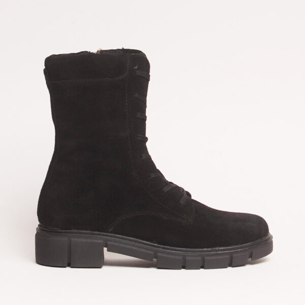 Midnight Suede Lace Boot