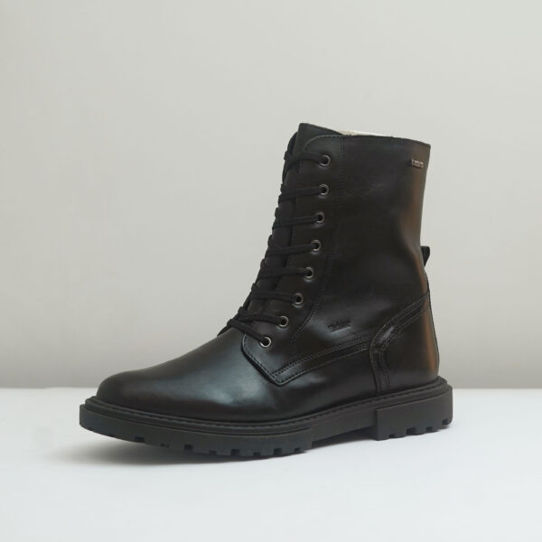 Black Leather Richter Klara Winter boots